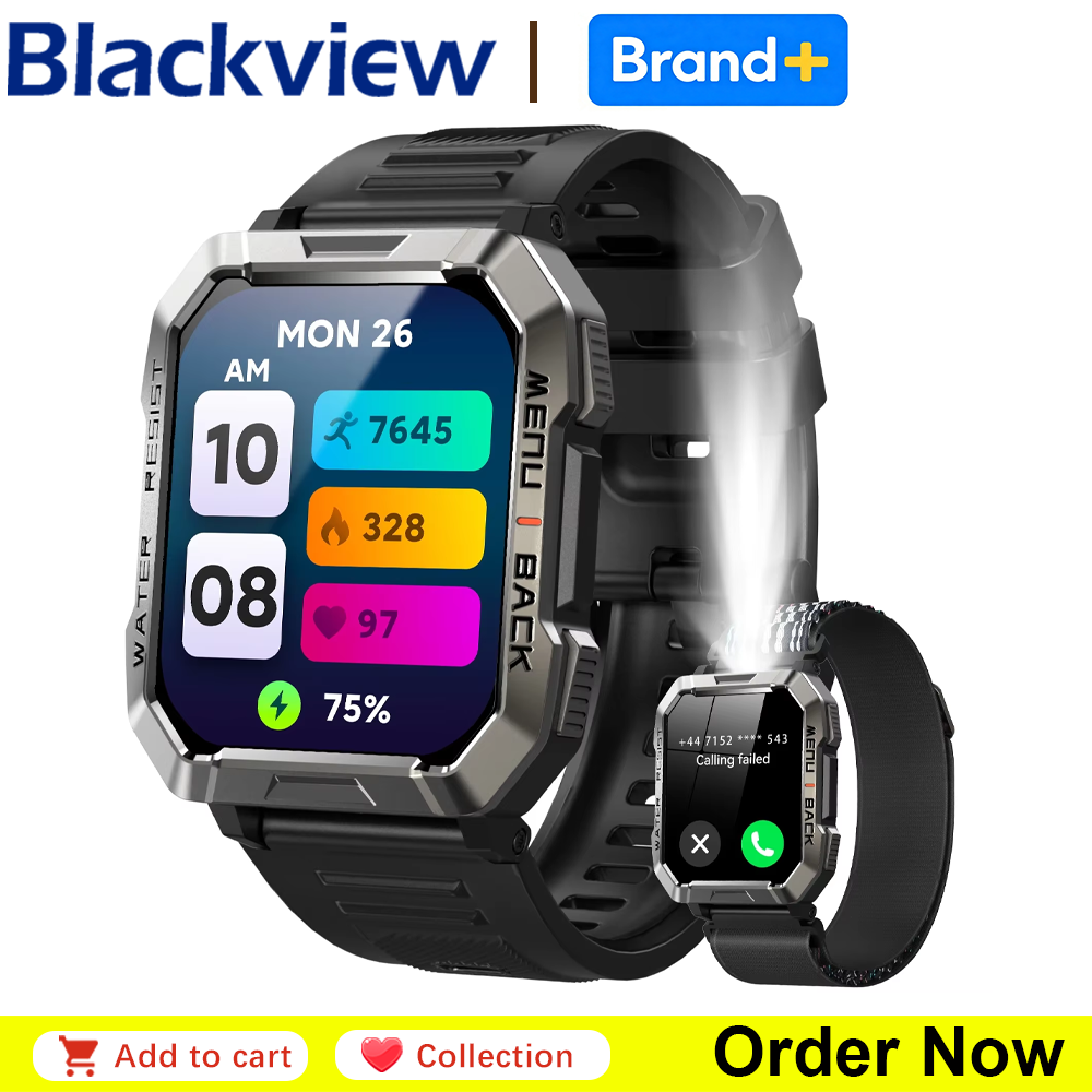 Outdoor Sport Day - Smartwatch Blackview W60 2.01'' HD do