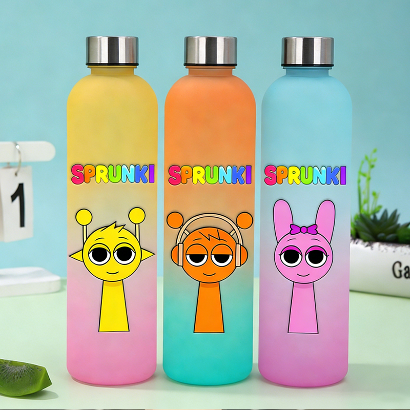 Outdoor Sport Day - Butelka na wodę 900 ml Sprunki,