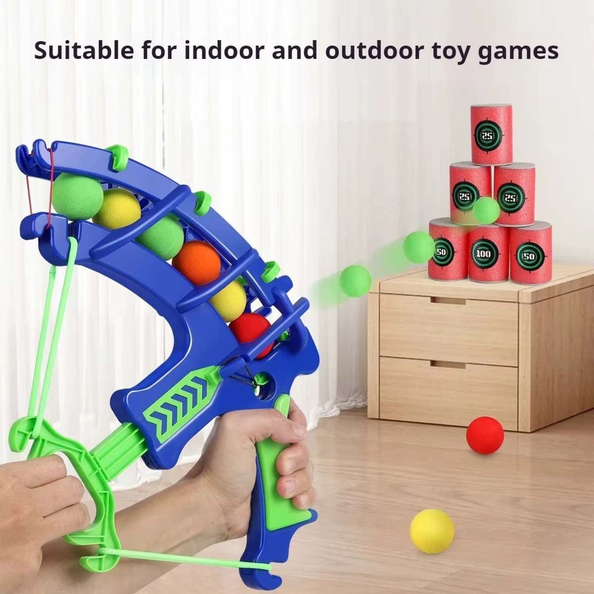 Outdoor Sport Games For Kids - Zabawka dla dzieci: Proca sportowa, pistolet