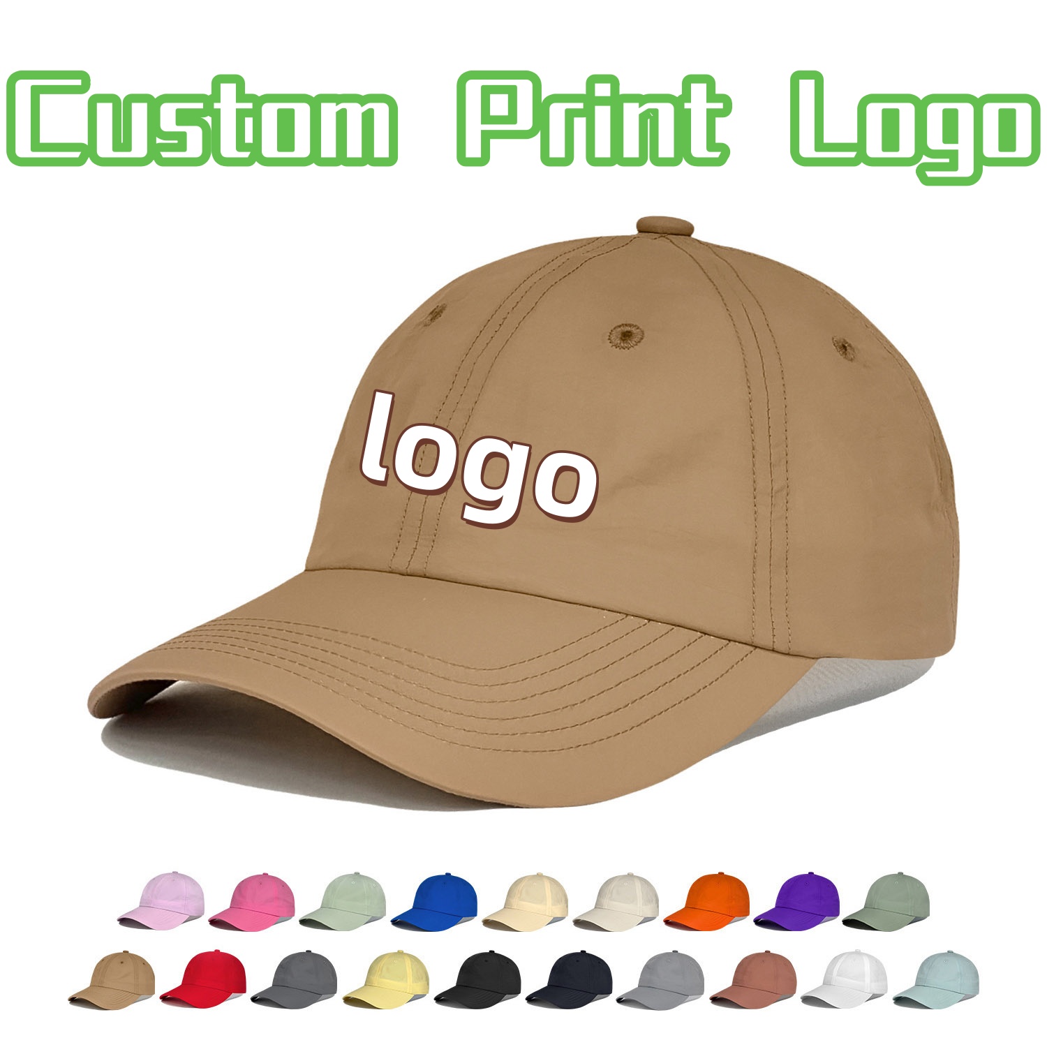 Outdoor Sport Hat - Spersonalizowane Czapki Baseballowe z Nadrukowanym Logo