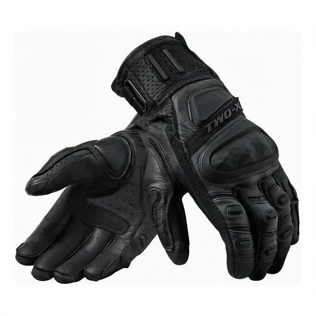 Horse Riding Glove - Nowe skórzane rękawice motocyklowe Moto Cayennes