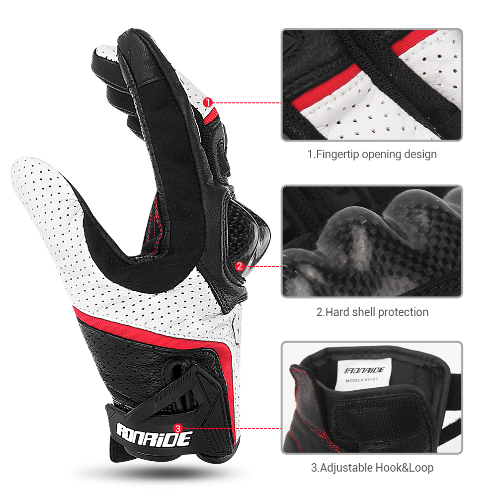Rękawice motocyklowe skórzane  – Horse Riding Glove recenzja i cena