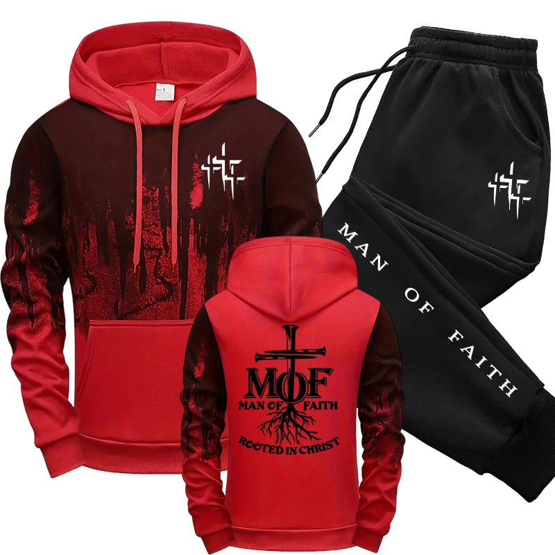 Męski dres Man of Faith: bluza – Outdoor Sportswear recenzja i cena