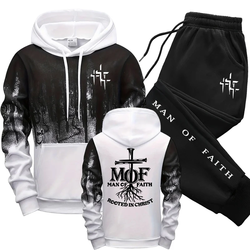 Męski dres Man of Faith: bluza – Outdoor Sportswear recenzja i cena