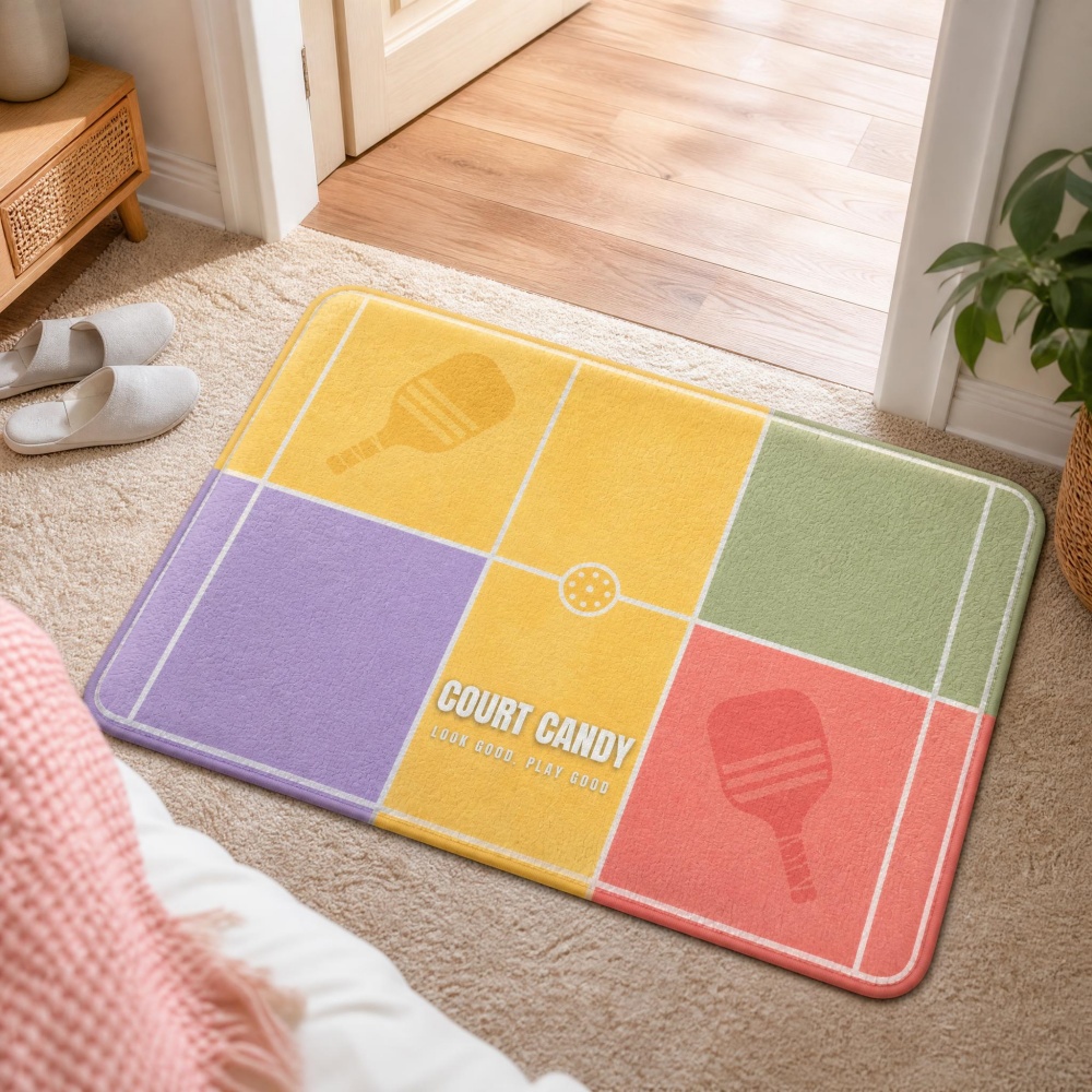 Pastelowa flanelowa wycieraczk – Outdoor Sport Court Flooring recenzja i cena