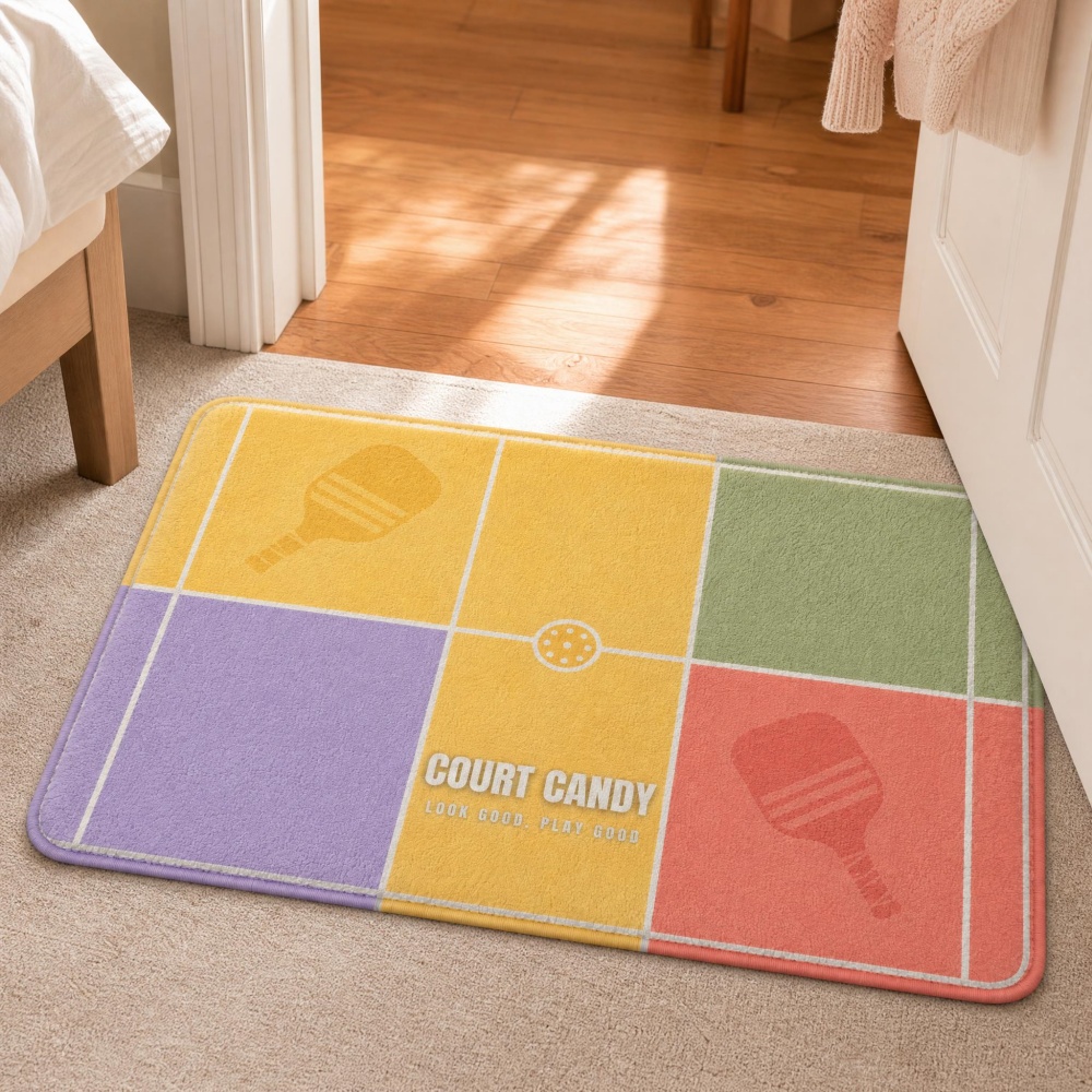 Pastelowa flanelowa wycieraczk – Outdoor Sport Court Flooring recenzja i cena
