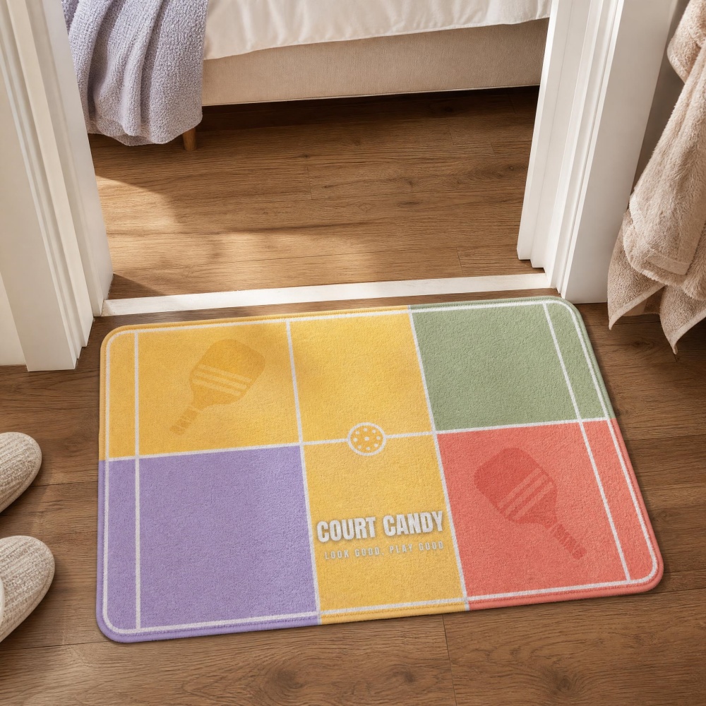 Pastelowa flanelowa wycieraczk – Outdoor Sport Court Flooring recenzja i cena