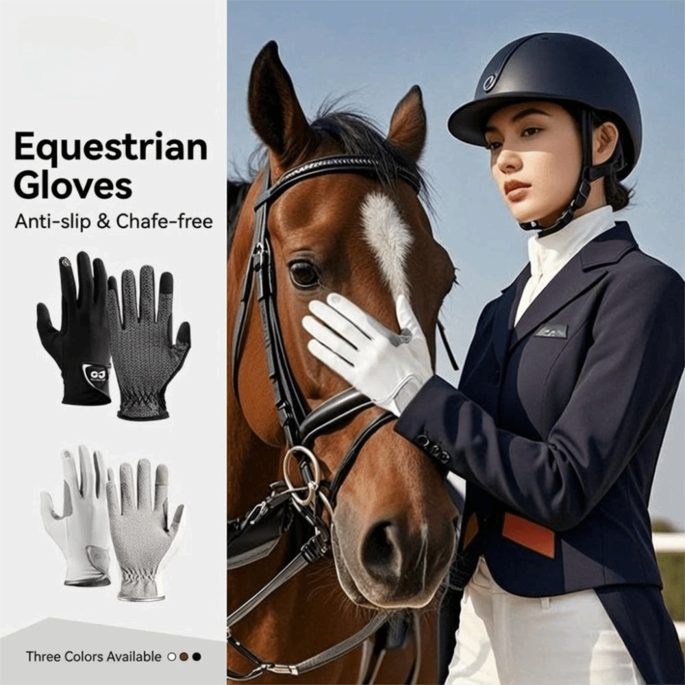 Nowe oddychające rękawice jeźd – Horse Riding Glove recenzja i cena