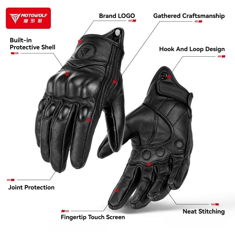 Rękawice motocyklowe MOTOWOLF  – Horse Riding Glove recenzja i cena